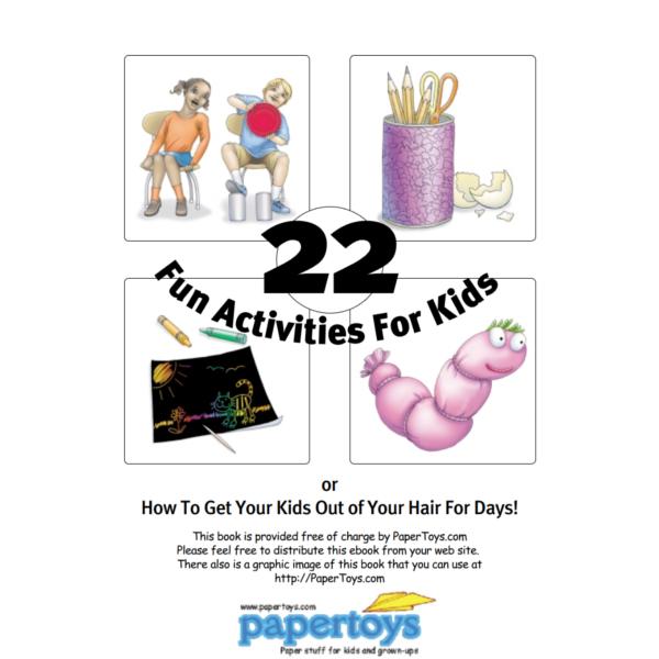 Fun DIY For Kids Activity Book